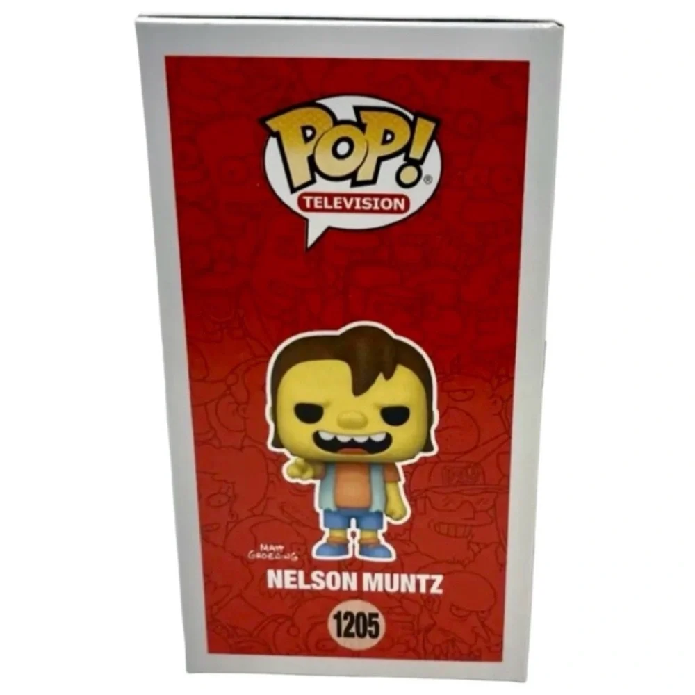 Funko Pop~Television~The Simpsons~Nelson Muntz #1205 (VAULTED) (NWT)